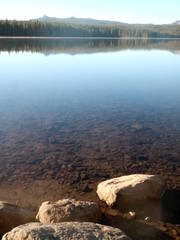 Clear Mountain Lake Water
