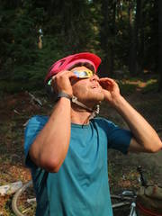 Dan Viewing The Solar Eclipse