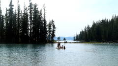 Rafters On Waldo Lake